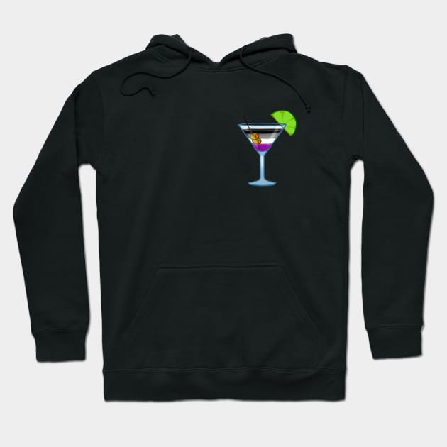 Asexual cocktail #1 Hoodie by gaypompeii